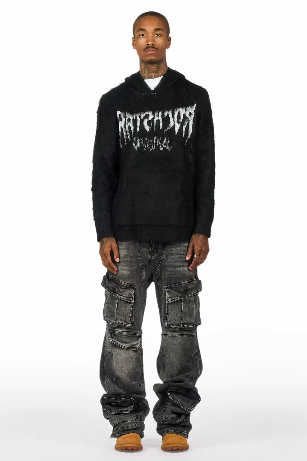 Velo Black Baggy Fit Jean