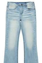 Boys Dag Dark Blue Stacked Flare Jean