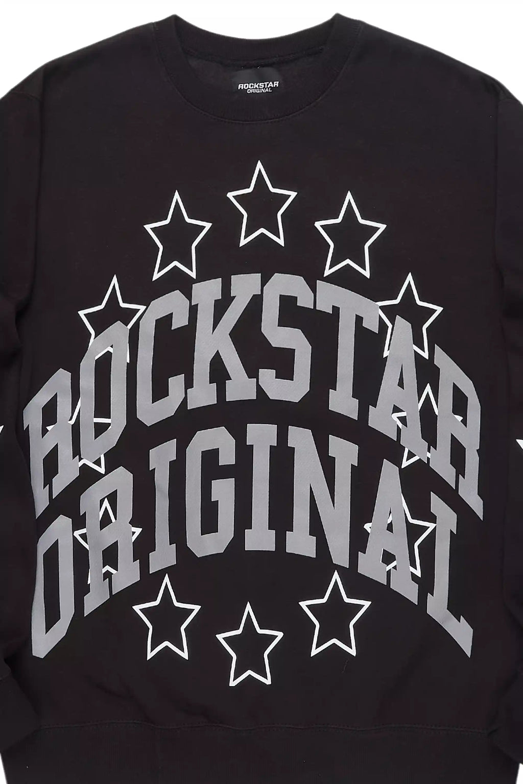 Boe Black Graphic Crewneck Sweatshirt