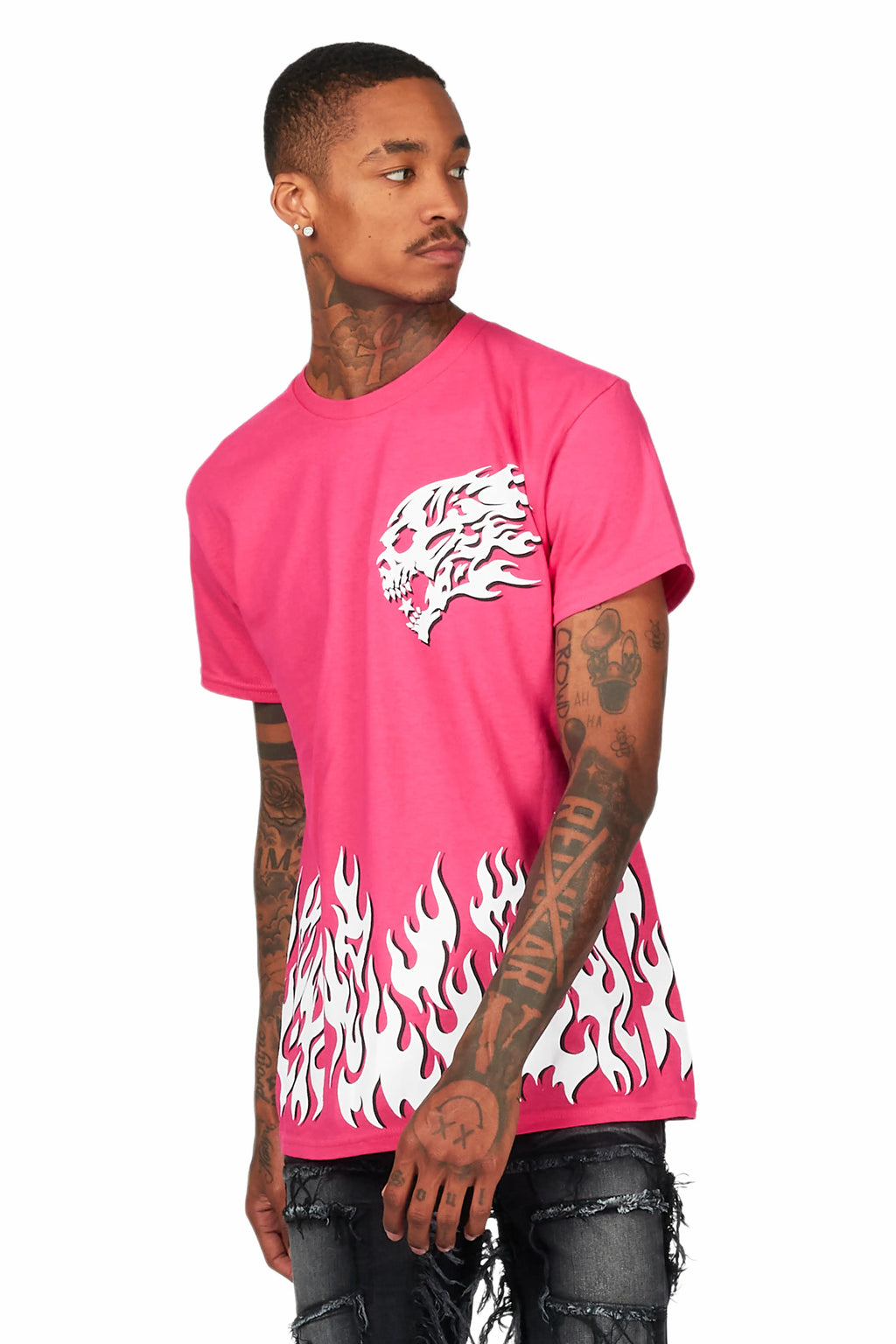 Steel Fuchsia Graphic T-Shirt