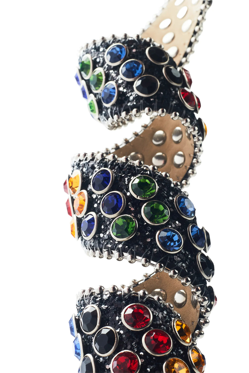 Blaze Rockstar Black/Multi Logo Belt