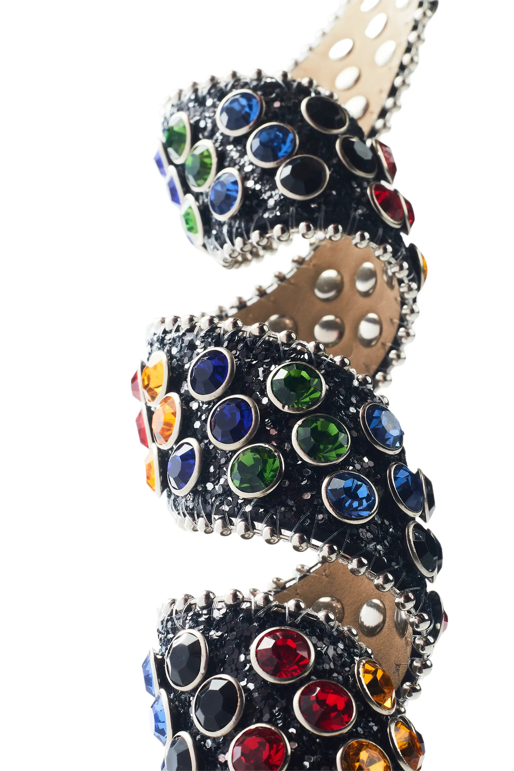 Blaze Rockstar Black/Multi Logo Belt