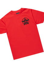 Keve Red T-Shirt Stacked Flare Track Set