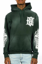 Lyrex Green/White Graphic Hoodie