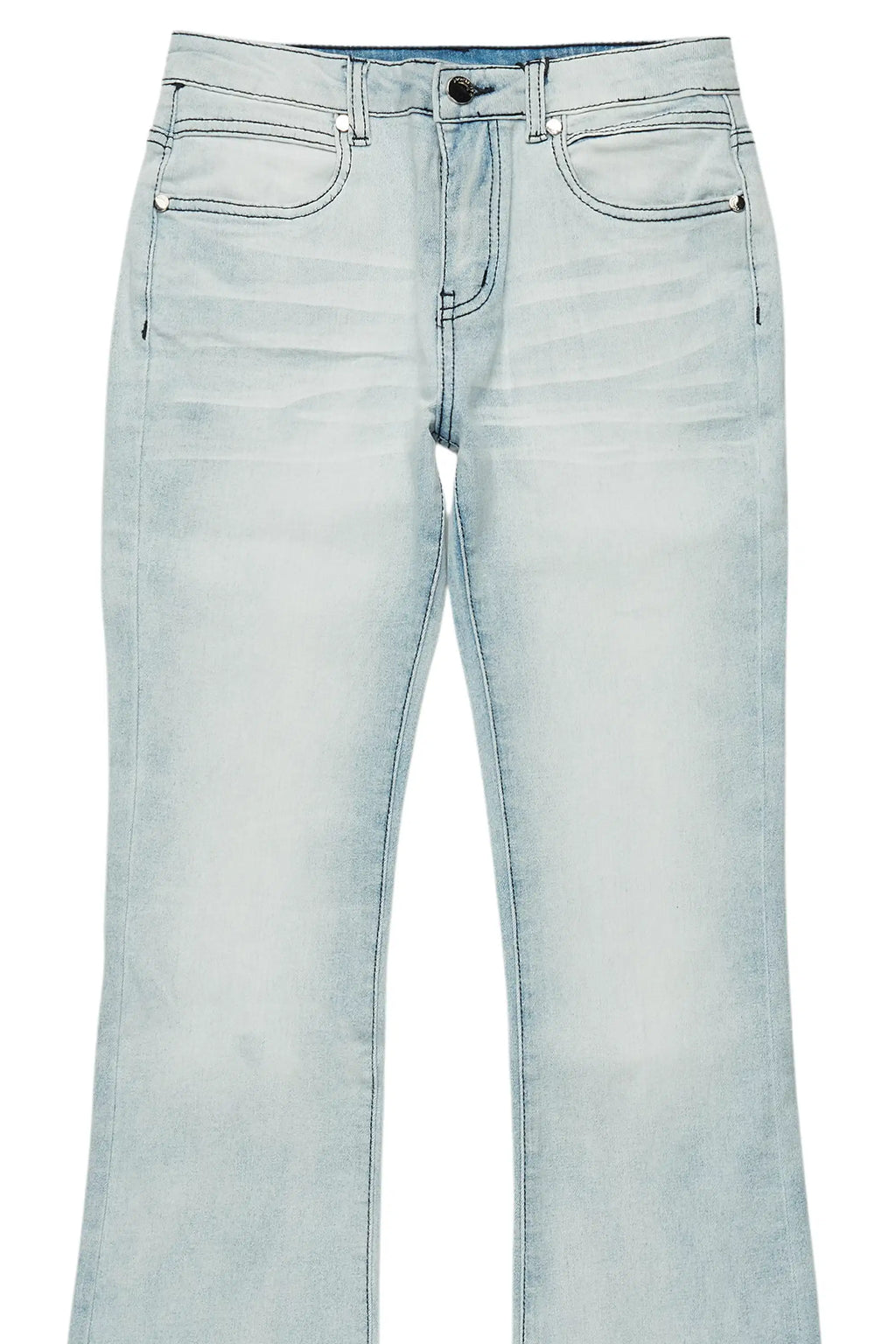 Boys Dag Blue Stacked Flare Jean