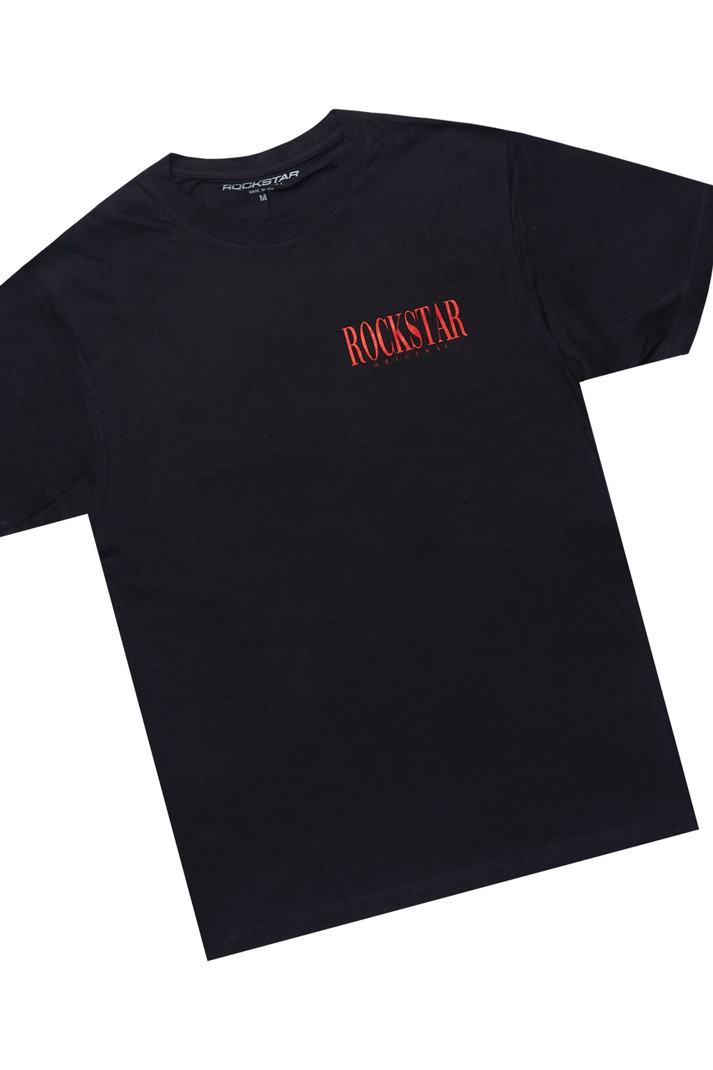 Dayte Nite Black/Red T-Shirt/Denim Short Set