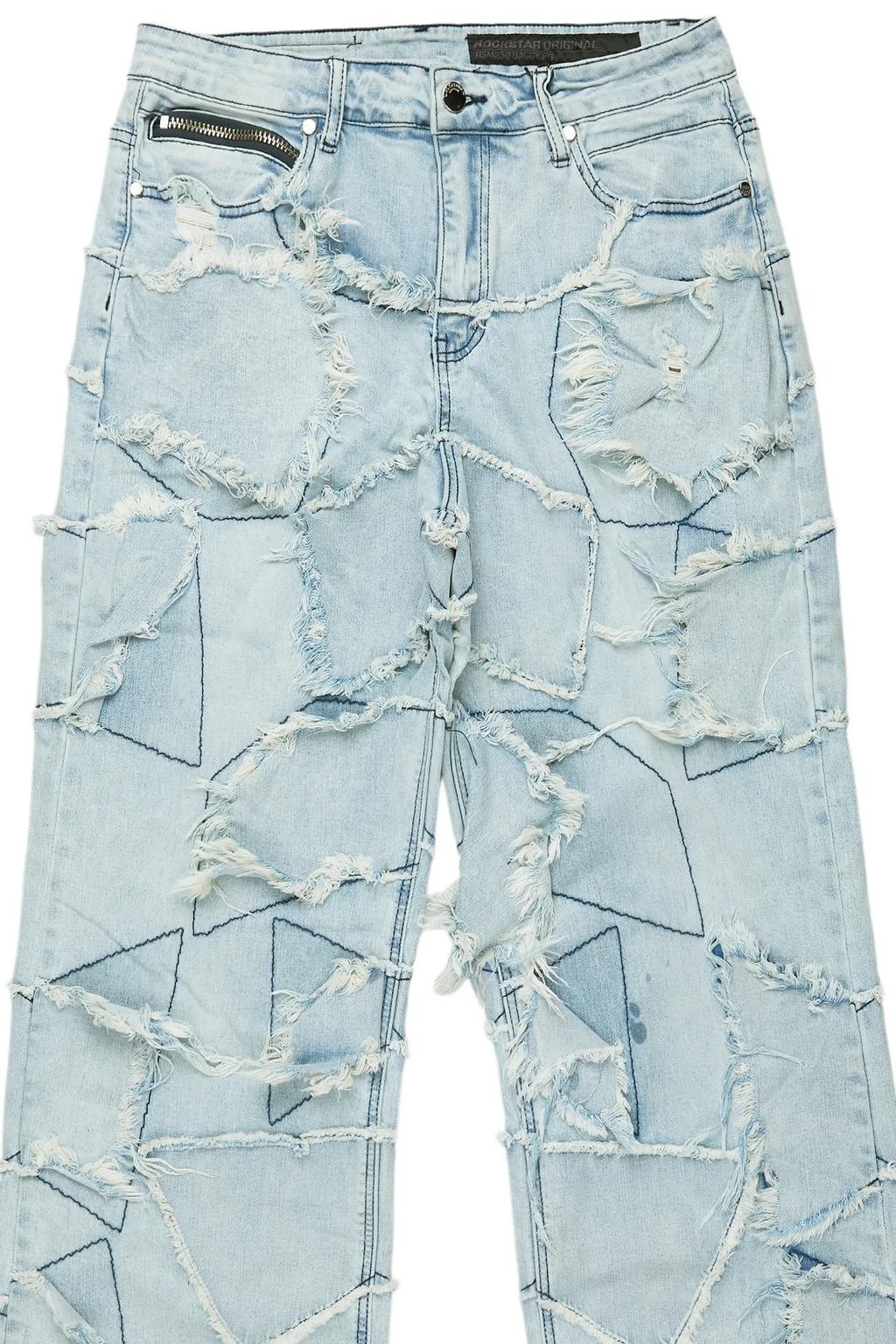 Jacomus Blue Baggy Fit Jean