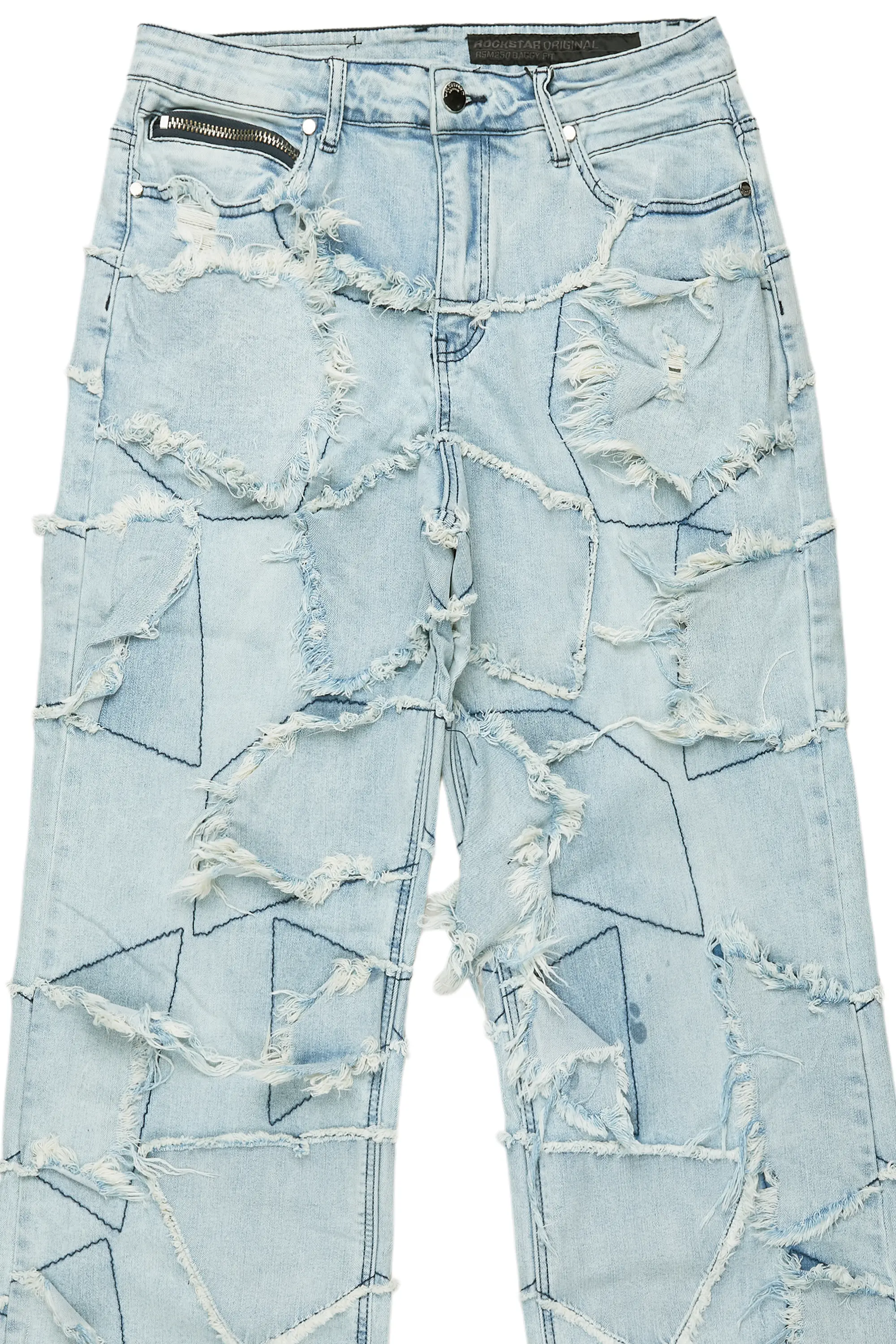 Jacomus Blue Baggy Fit Jean