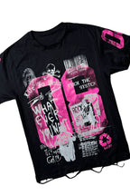 Grill Black/Pink T-Shirt/Slim Fit Jean Set