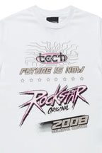 Girls Ollie White Graphic T-Shirt