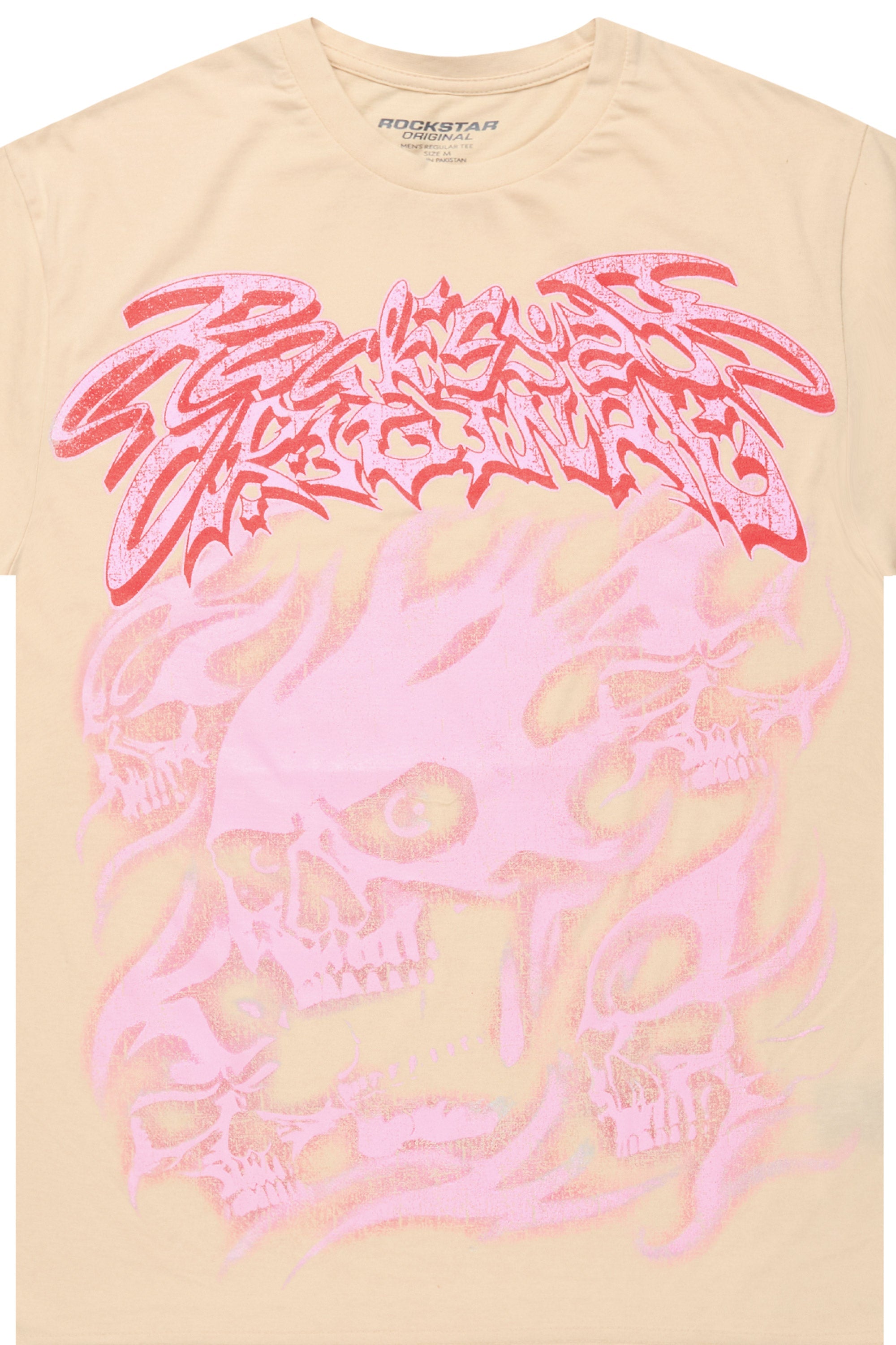 LaTarsha Vintage Sand Oversized T-Shirt