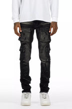 Kap Dark Grey Cargo Jean