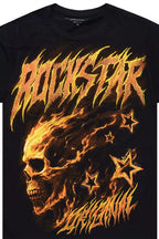 Nelz Black Graphic T-Shirt