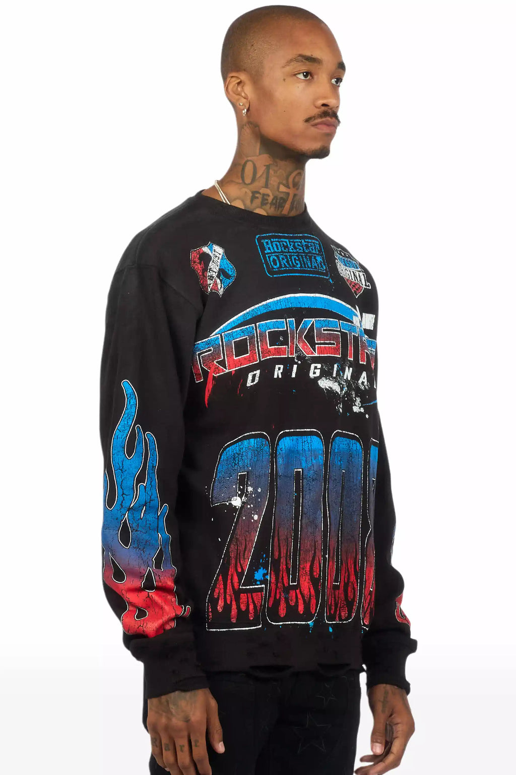 Amos Multi Graphic Crewneck