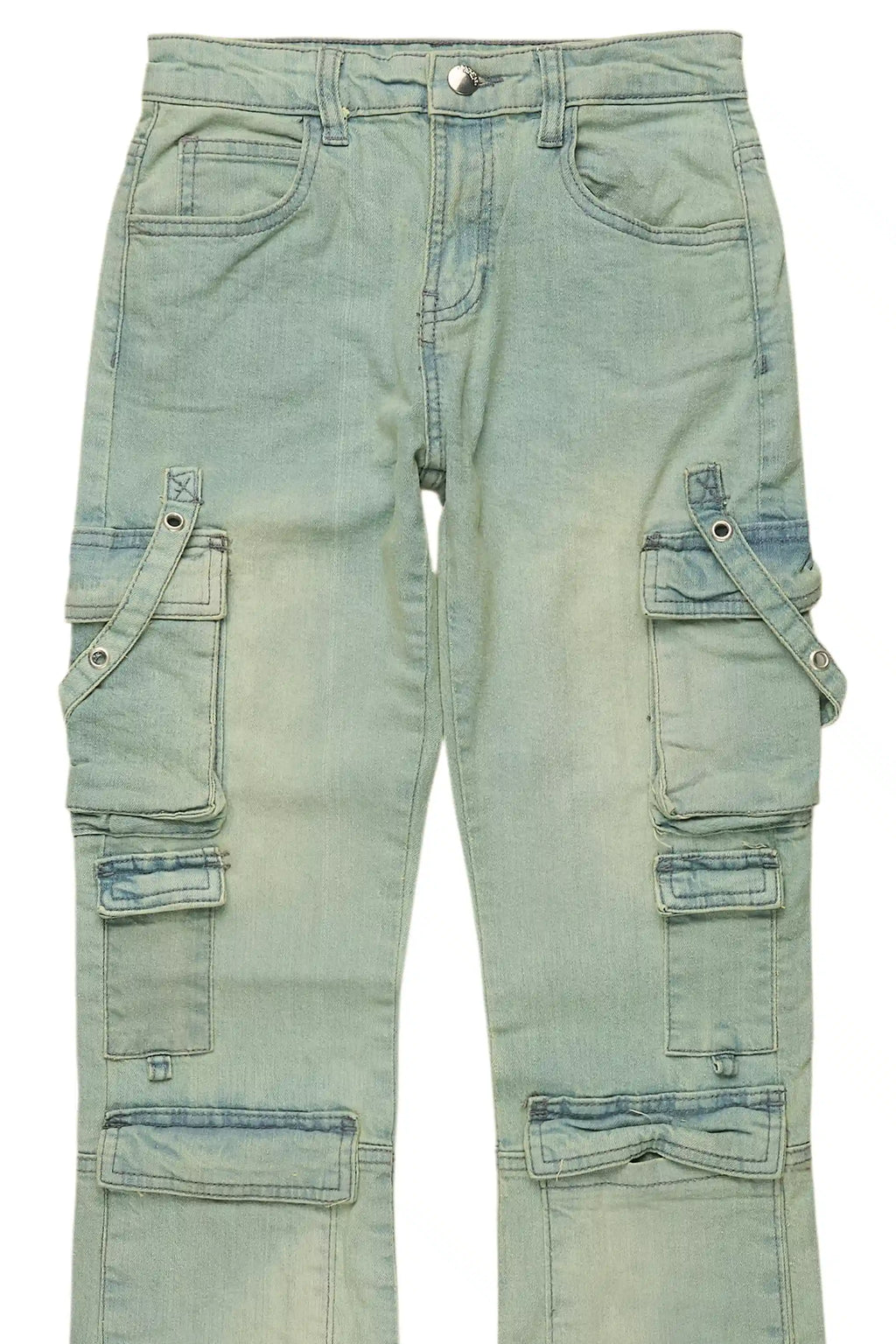 Boys Iggy Ice Blue Flare Jean
