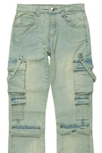 Boys Iggy Ice Blue Flare Jean