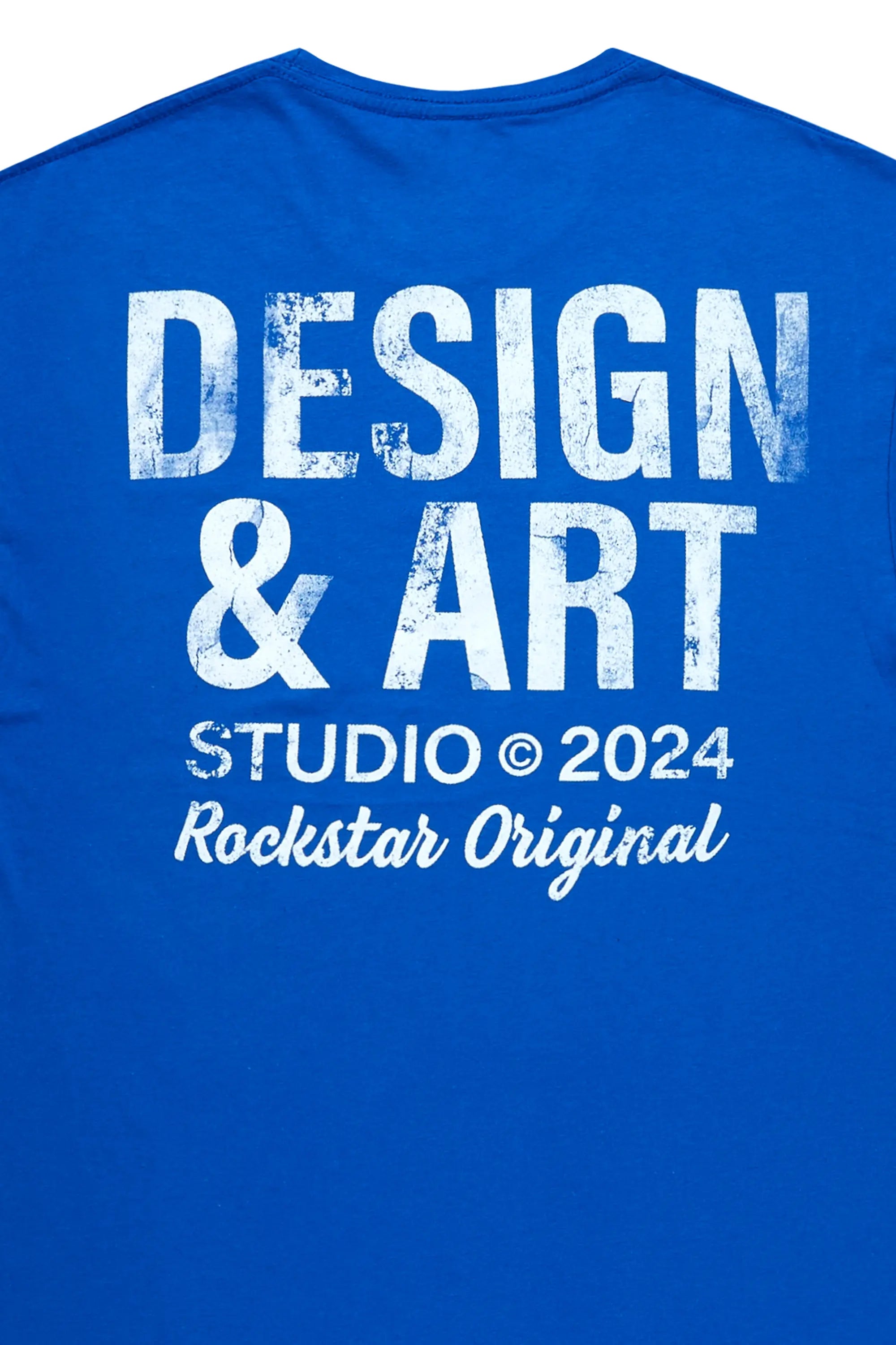 Shaunte Royal Blue Oversized T-Shirt