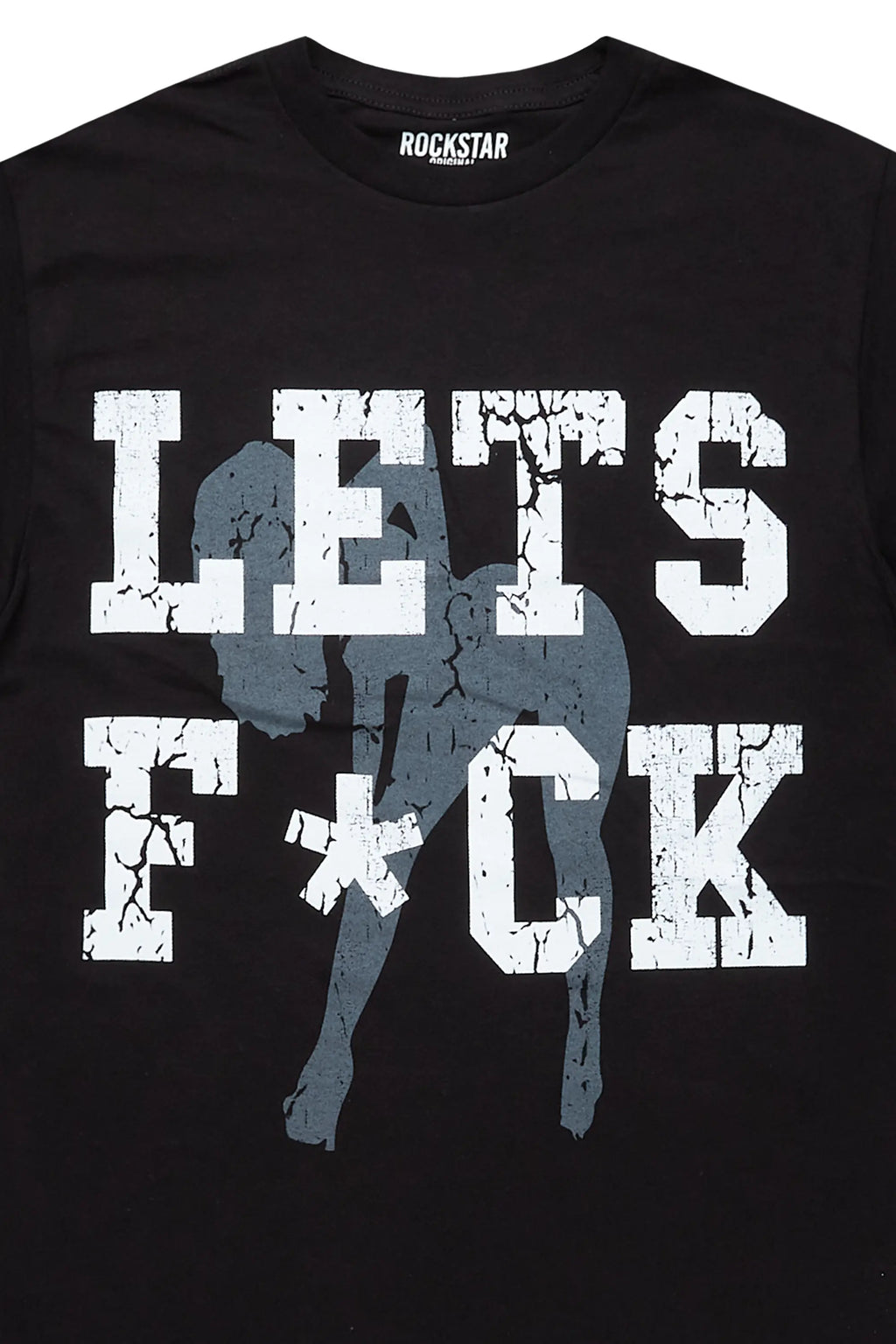 Shorty Black Graphic T-Shirt