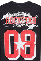 Boys Allstar Black/Red Graphic T-Shirt