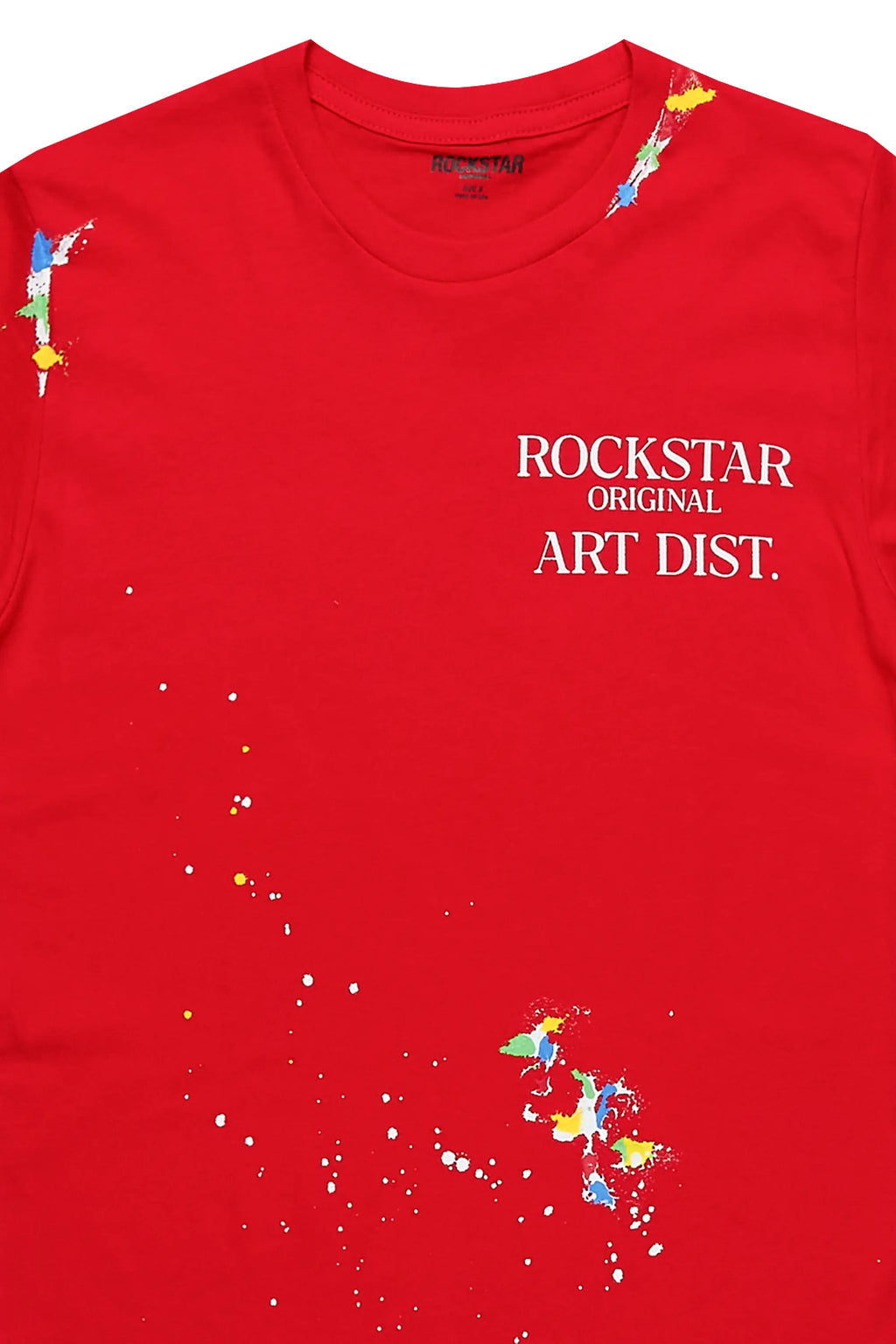 Boys Palmer Red Graphic T-Shirt