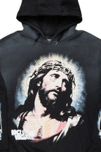 Dacre Black Graphic Hoodie
