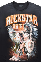 Raquel Black Oversized T-Shirt