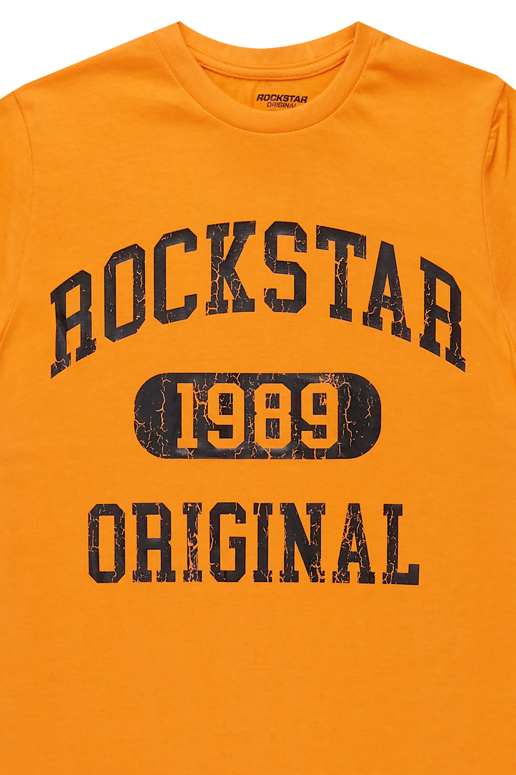 Boys Members Orange Graphic T-Shirt