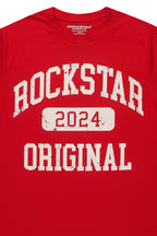 Myesha Red Oversized T-Shirt