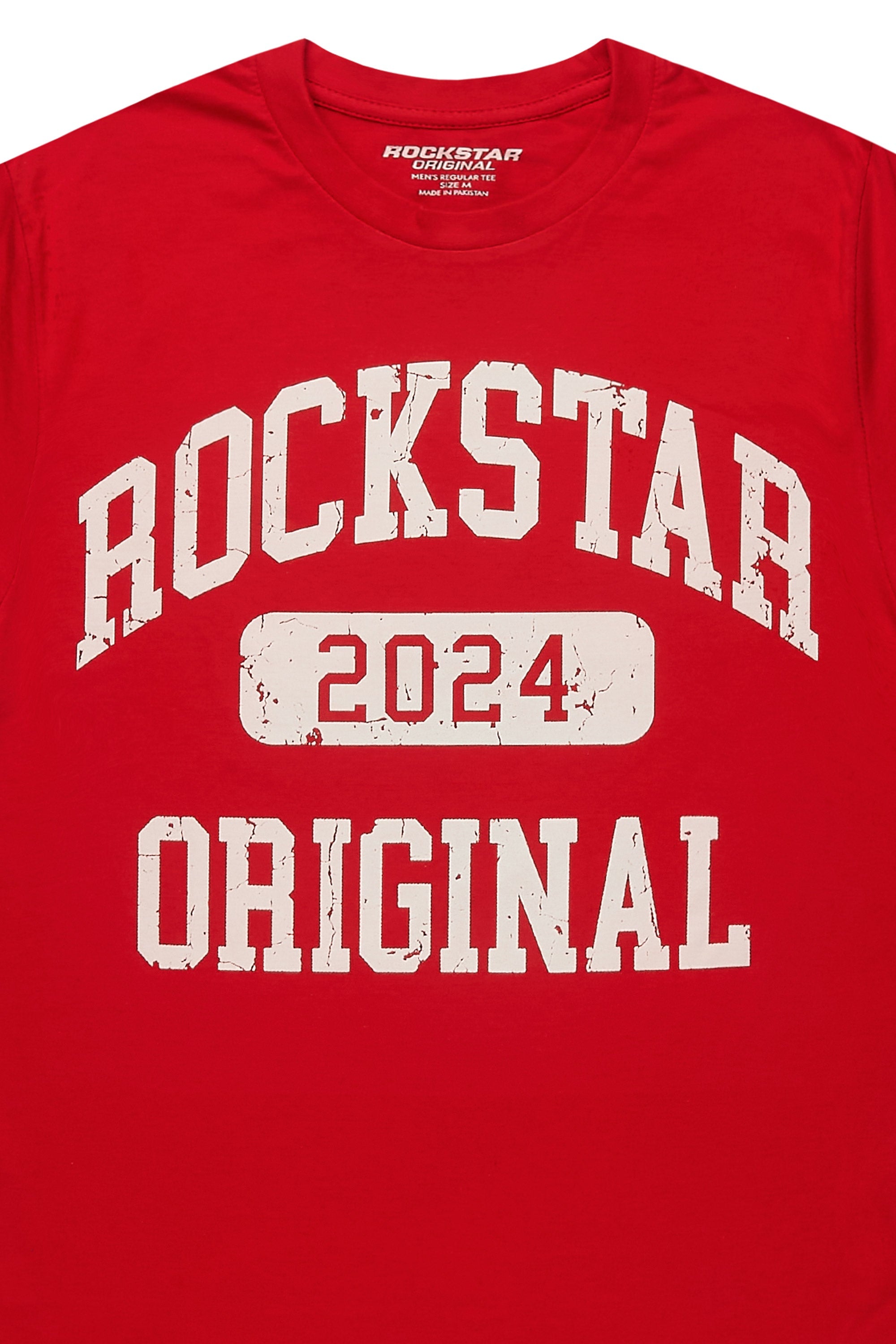 Myesha Red Oversized T-Shirt