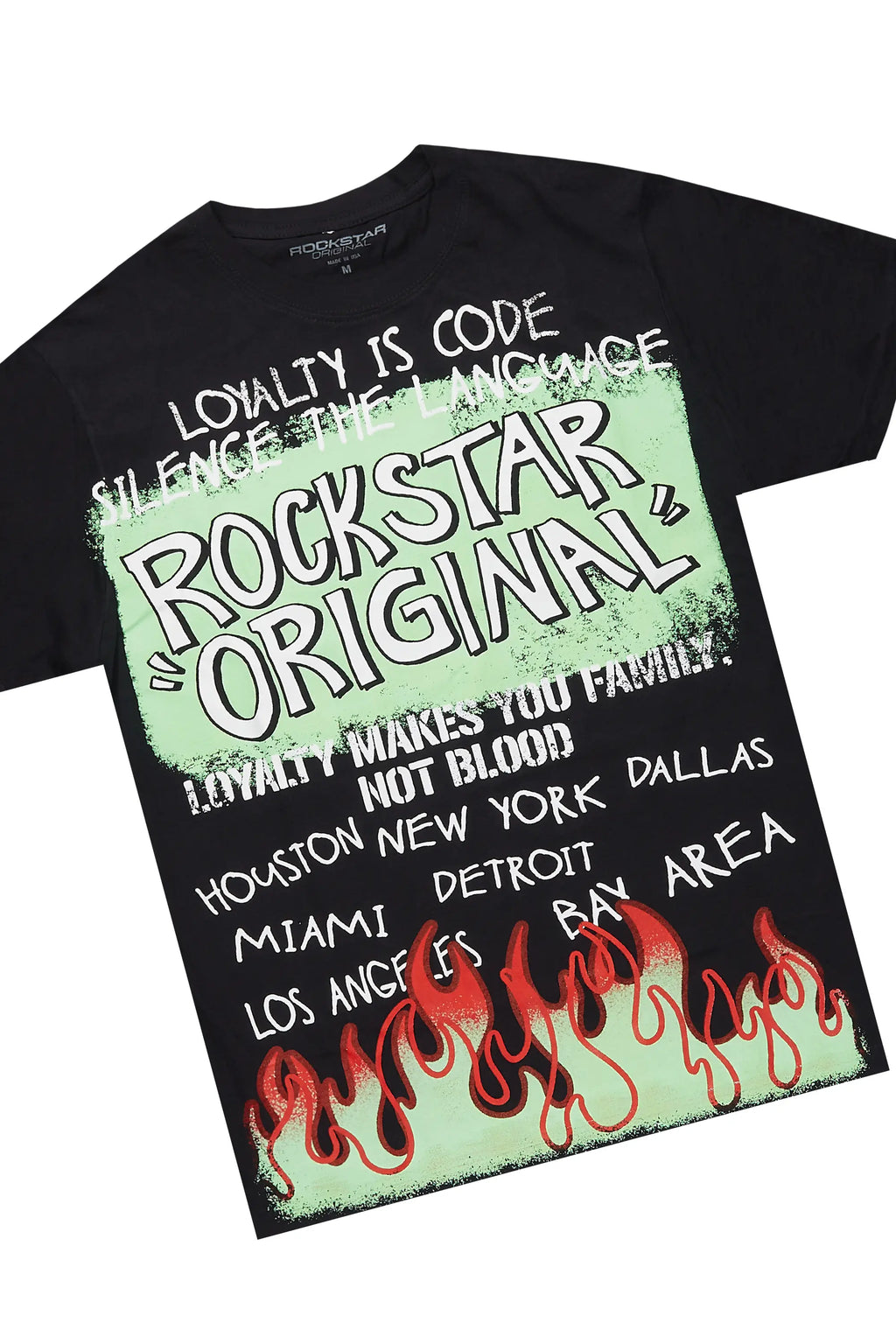 Beno Black T-Shirt/Denim Short Set