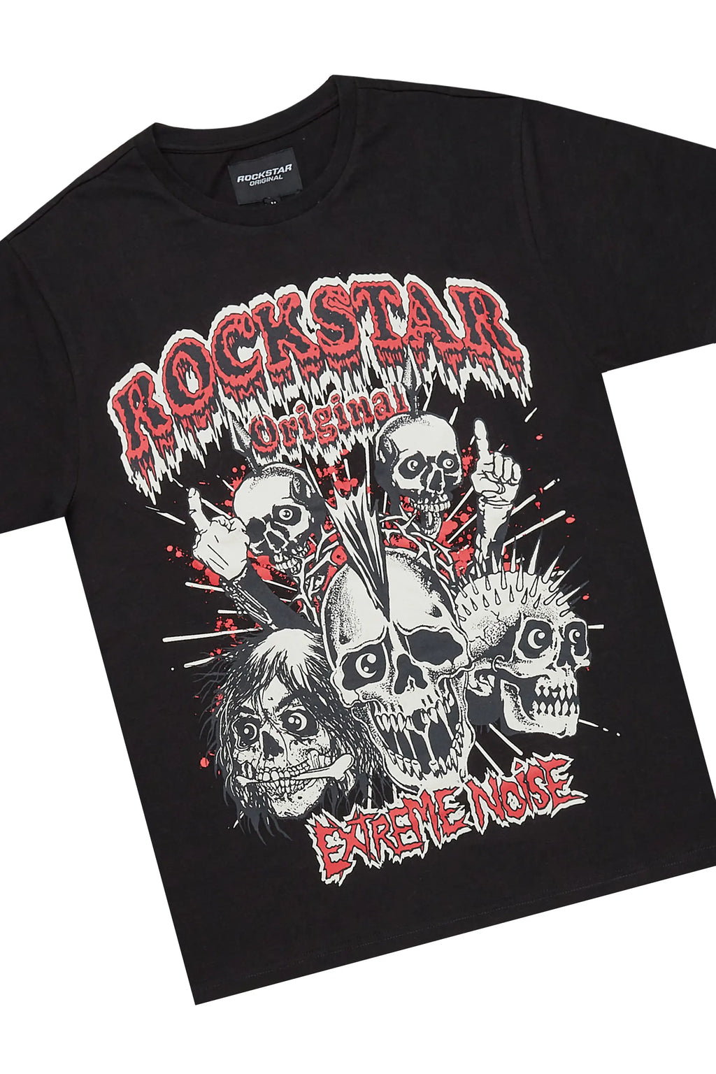 Tabor Black T-Shirt/Short Set