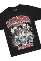 Tabor Black T-Shirt/Short Set