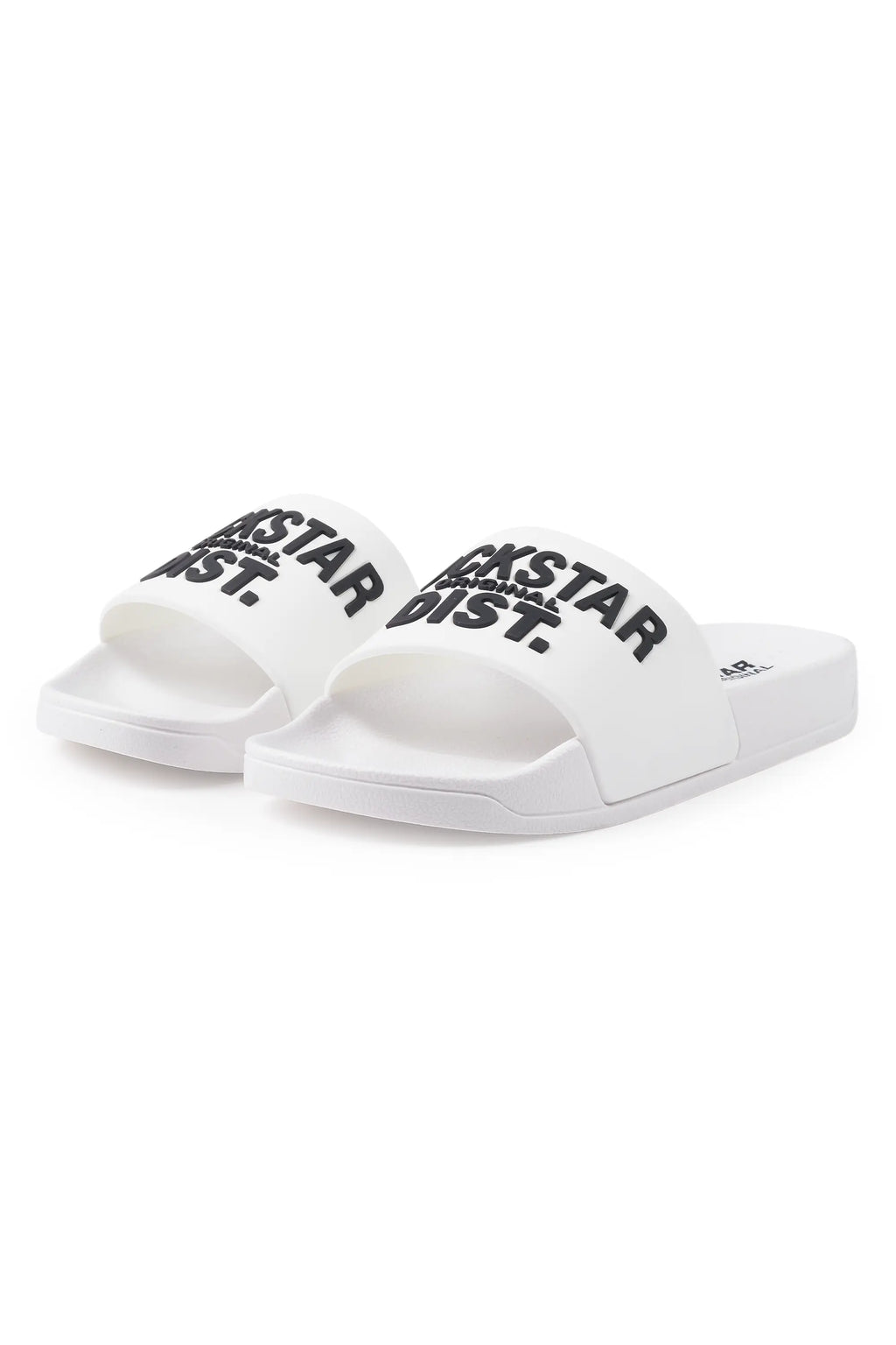 Deriona White Slides