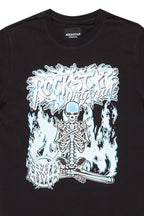 Boys Altair Black Graphic T-Shirt