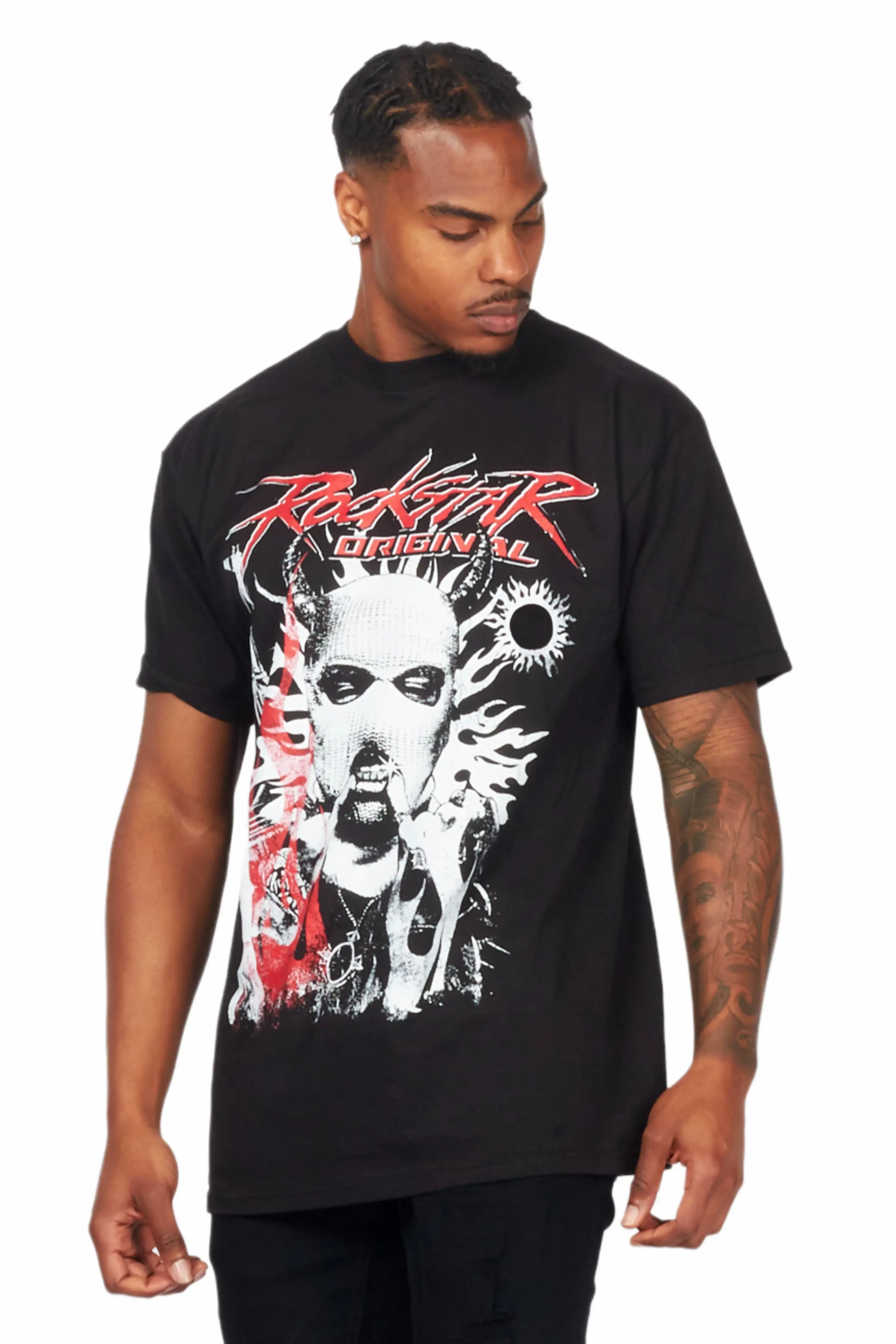 Mercy Black Graphic T-Shirt