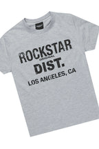 Boys Lake Heather Grey/Black T-Shirt/Short Set