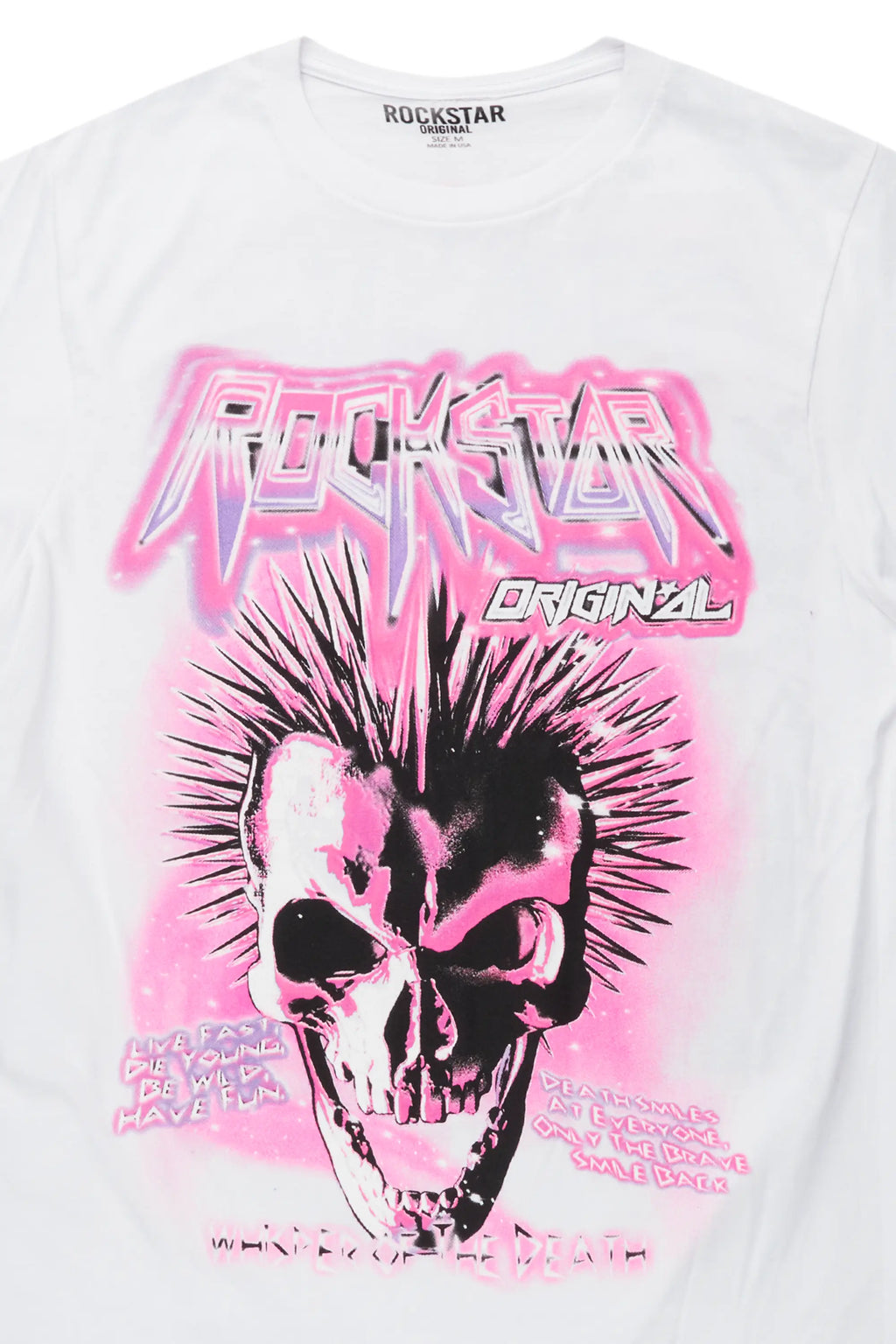 Obern White Graphic T-Shirt