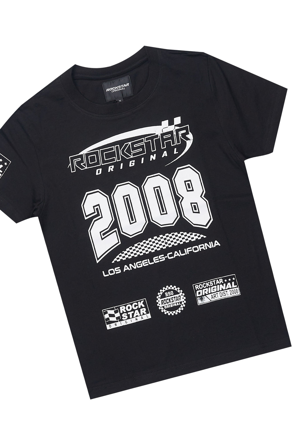 Girls Latonya Black/White Short Set