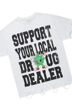 Tarl White T-Shirt/Stacked Flare Jean Bundle