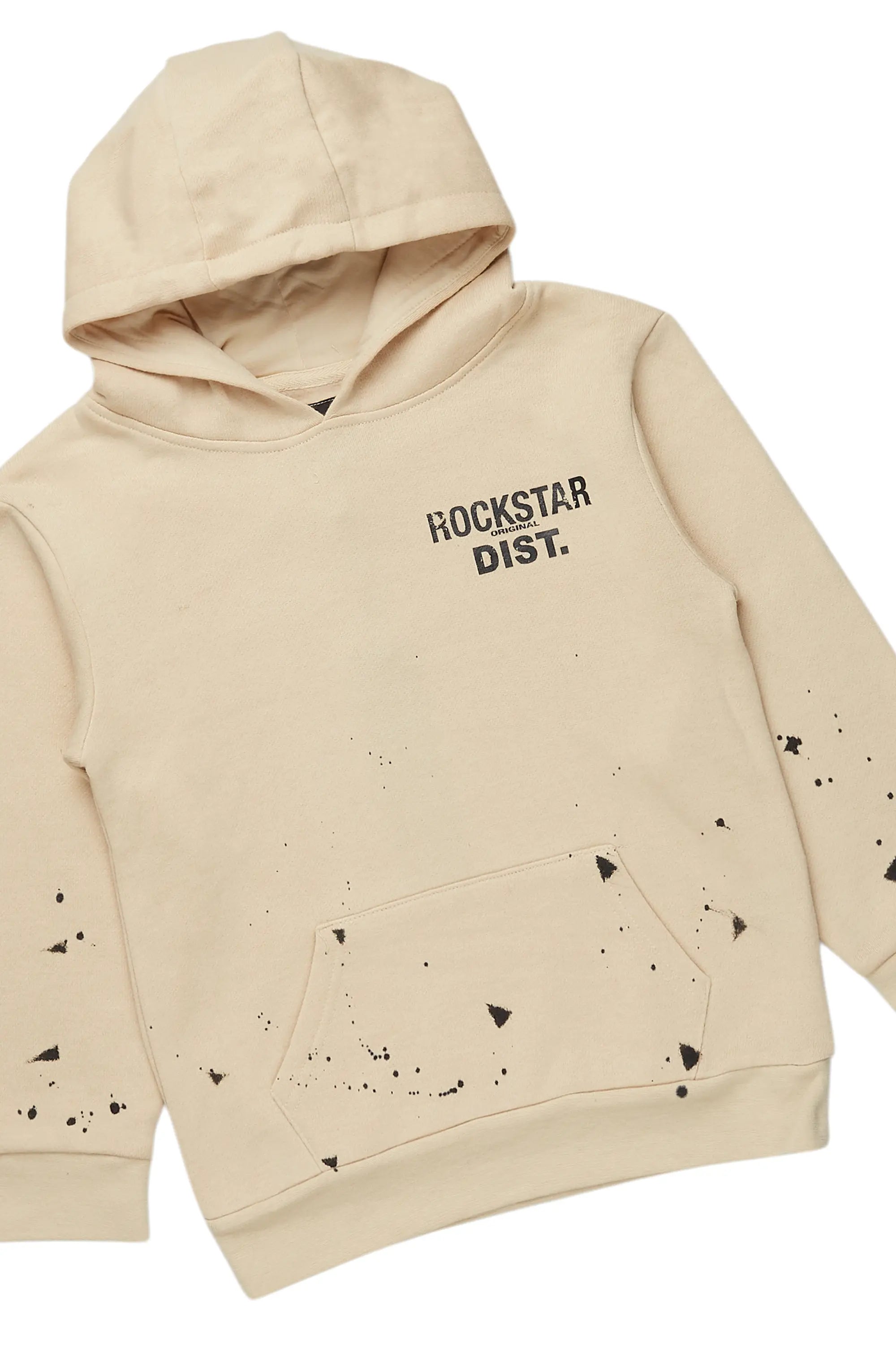 Boys Raffer Beige Stacked Flare Track Set