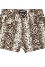 Alexus Snakeskin Short