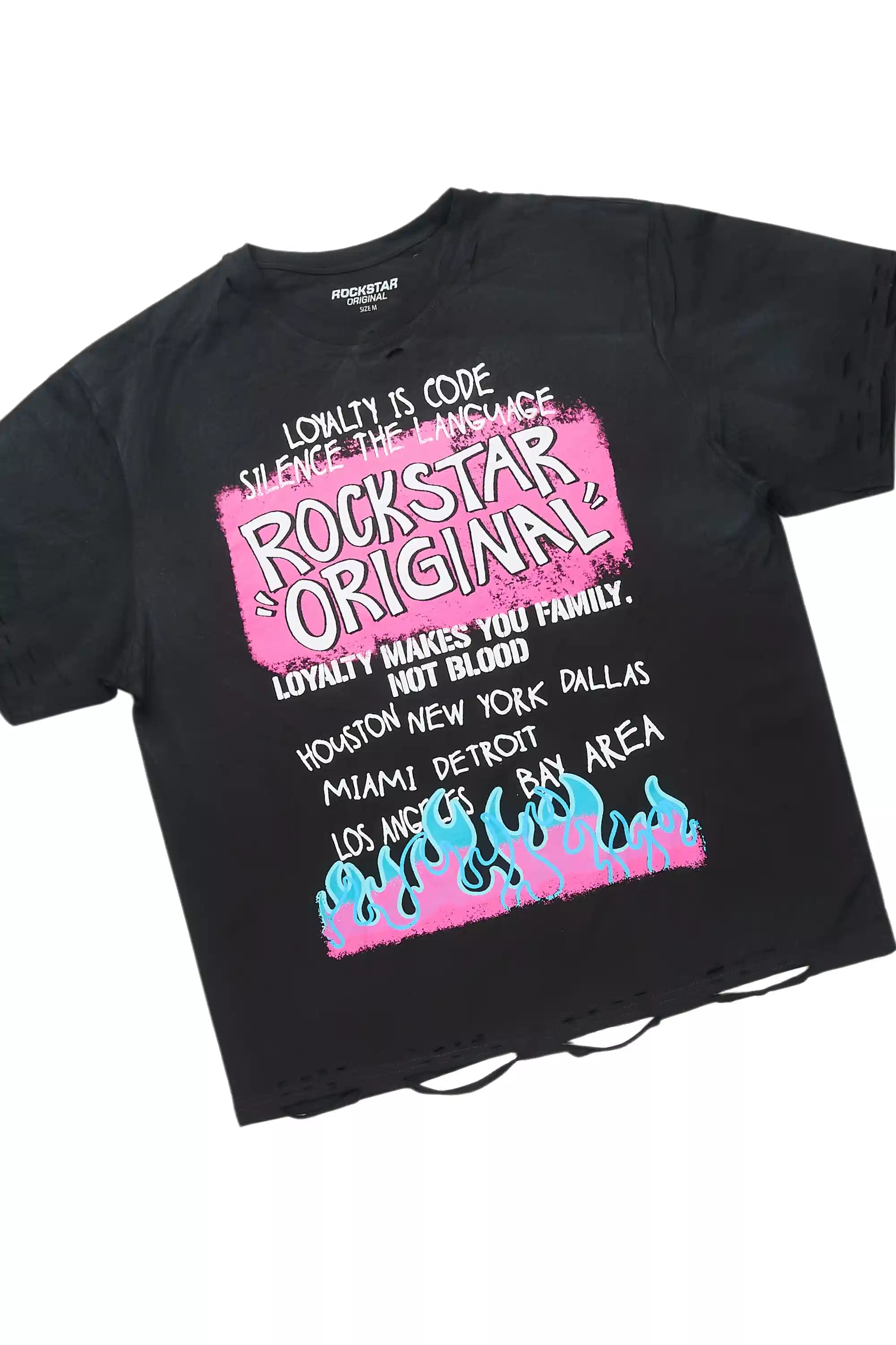 Bridgette Black T-Shirt Trackset