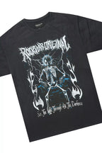 Exodus Charcoal Grey T-Shirt/Stacked Flare Track Pant Set