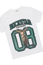 Boys Fields White/Dark Green T-Shirt/Short Set