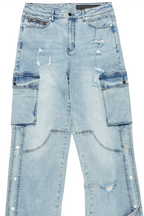 Kuiper Light Blue Baggy Fit Jean