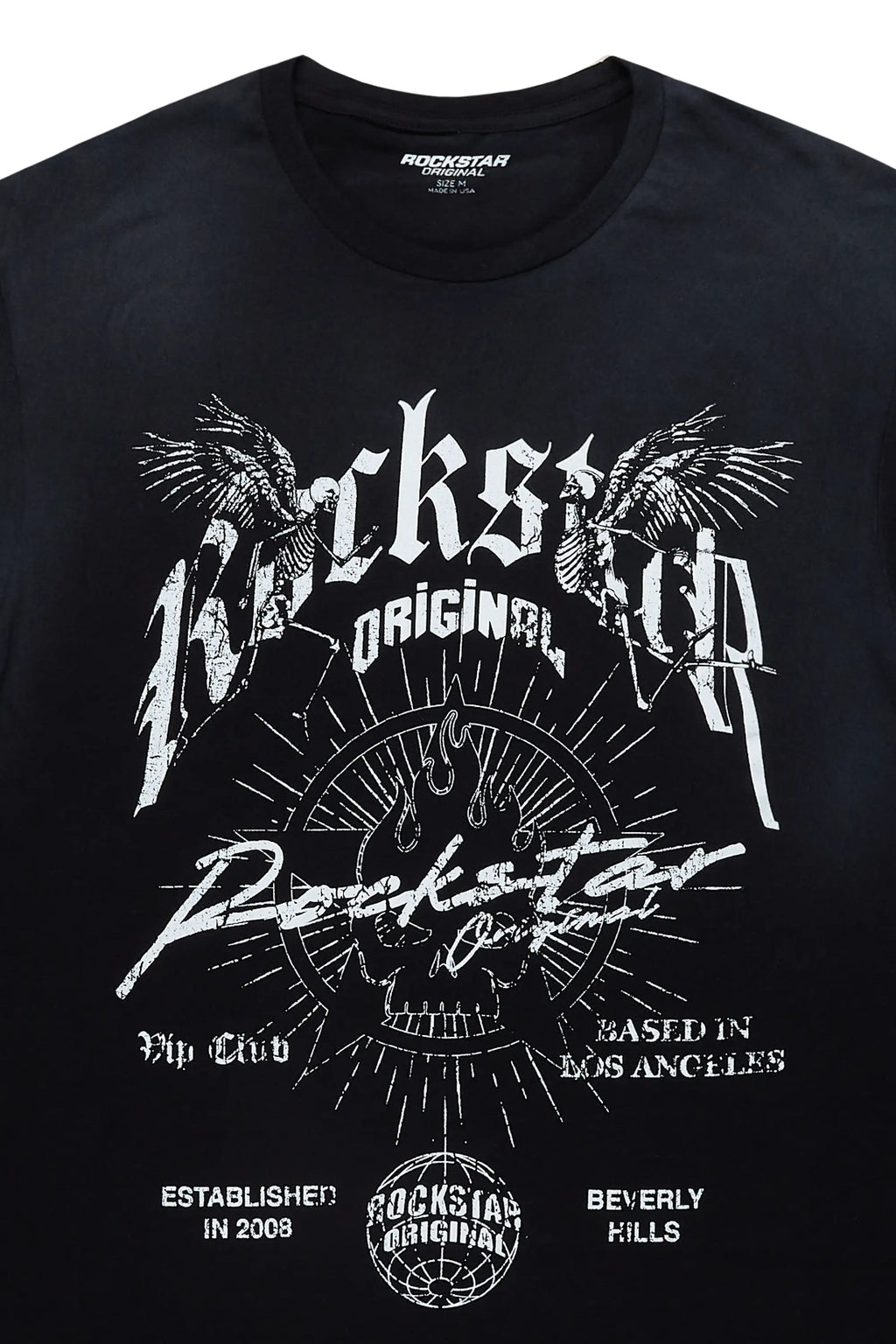 Tally Black Graphic T-Shirt