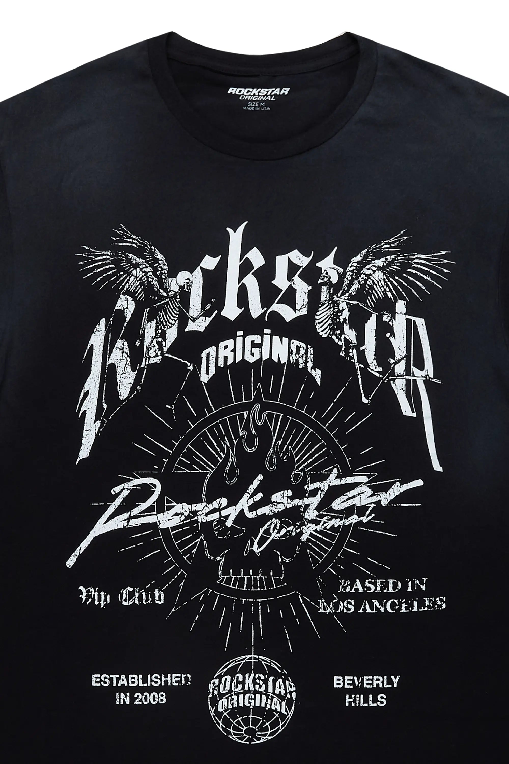 Tally Black Graphic T-Shirt