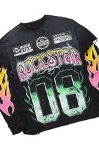 Quito Double Layer T-Shirt/Stacked Baggy Track Pant Set