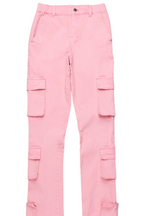 Phoebe Pink Super Stacked Jean