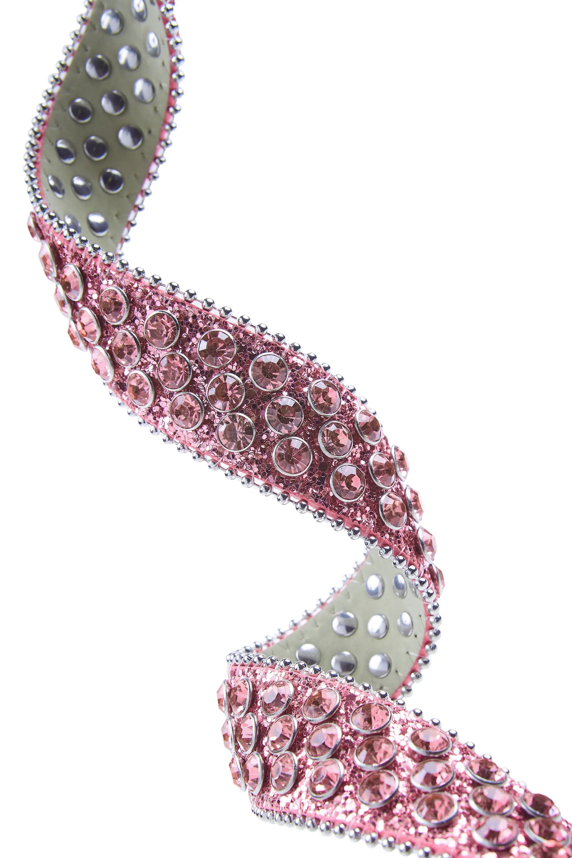 Jazlynn Pink Rhinestone Belt